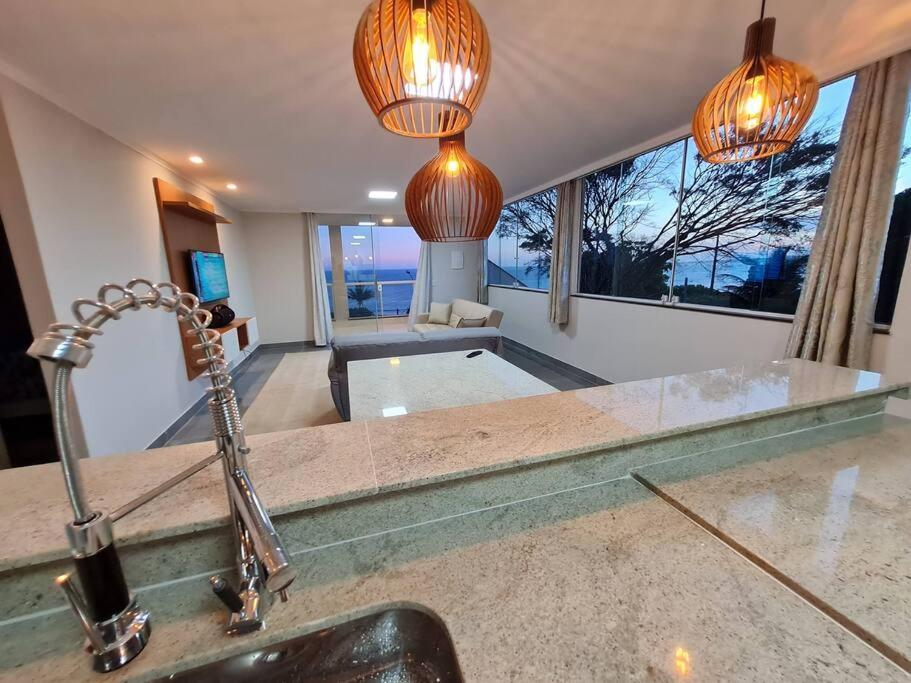 구아라파리 Casa Luxo Vista Incrivel Meaipe 빌라 외부 사진