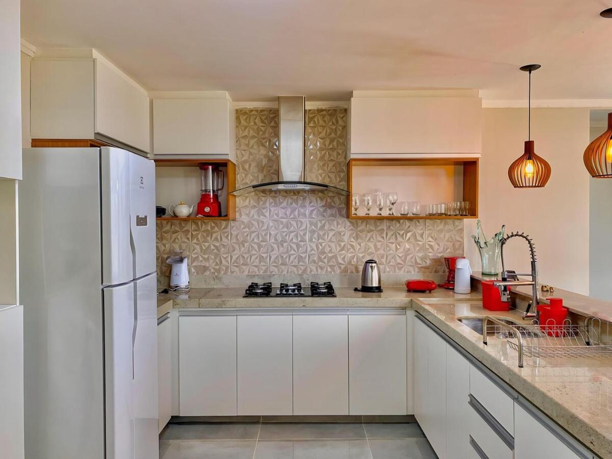 구아라파리 Casa Luxo Vista Incrivel Meaipe 빌라 외부 사진