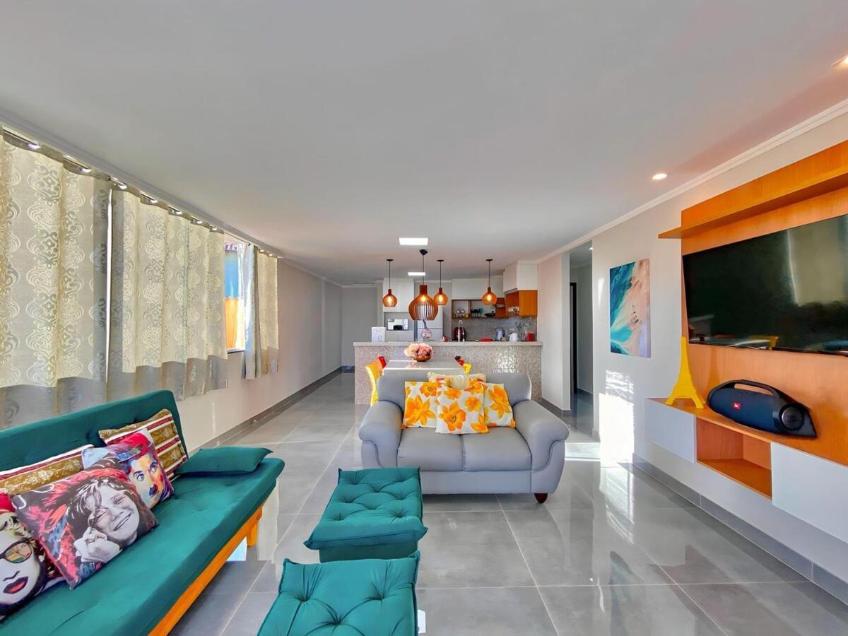 구아라파리 Casa Luxo Vista Incrivel Meaipe 빌라 외부 사진